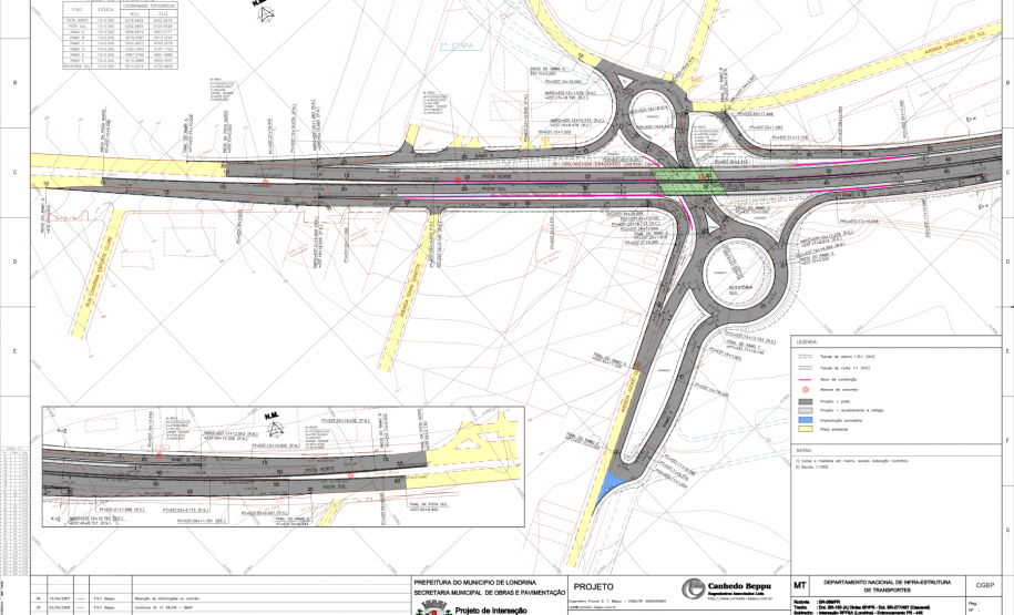 Anteprojeto do Viaduto da PUC