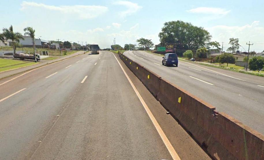 BR-277 em São Miguel do Iguaçu