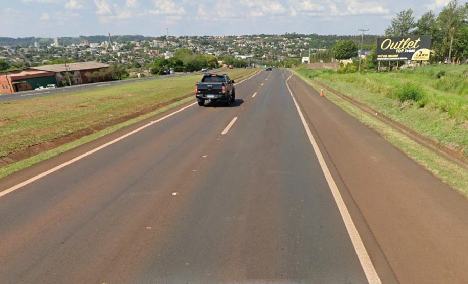 BR-277 em São Miguel do Iguaçu