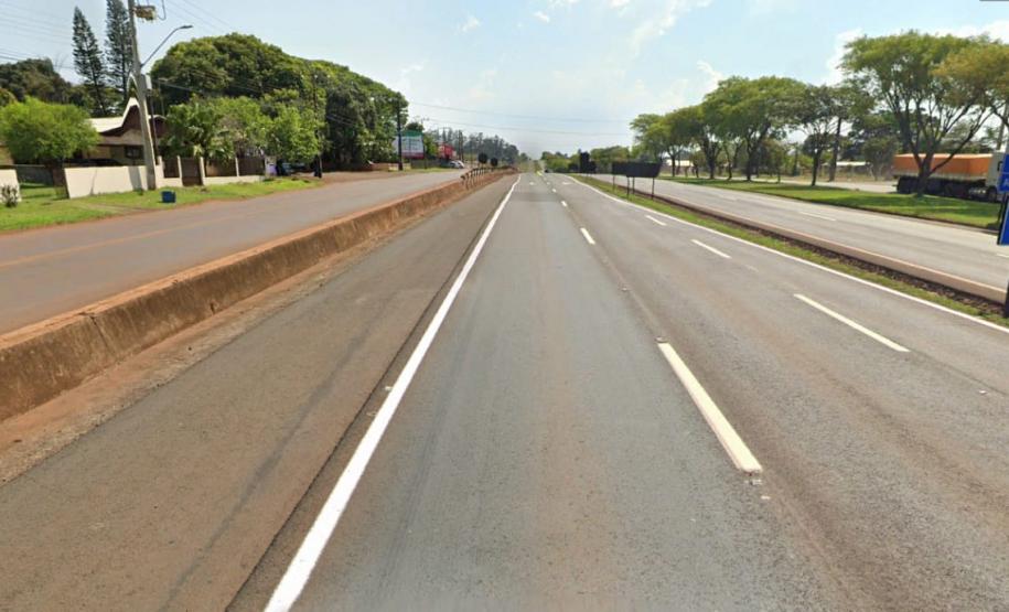BR-277 em Santa Terezinha de Itaipu