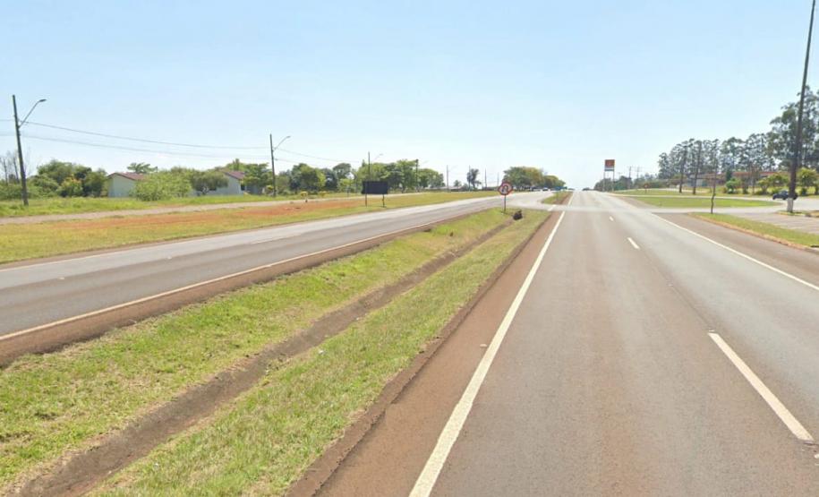 BR-277 em Santa Terezinha de Itaipu