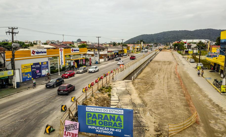 Duplicação PR-412 em Matinhos