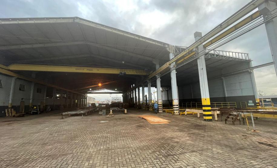 Visita técnica a estaleiro em Santa Catarina