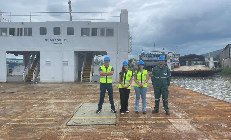 Visita técnica a estaleiro em Santa Catarina