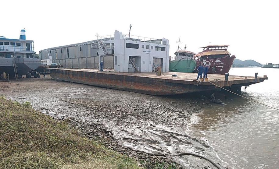 Visita técnica a estaleiro em Santa Catarina