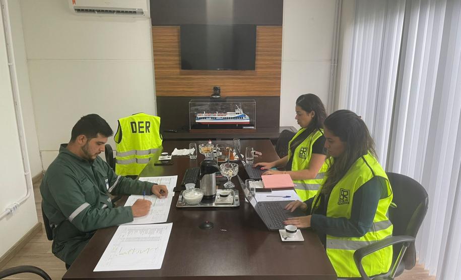 Visita técnica a estaleiro em Santa Catarina