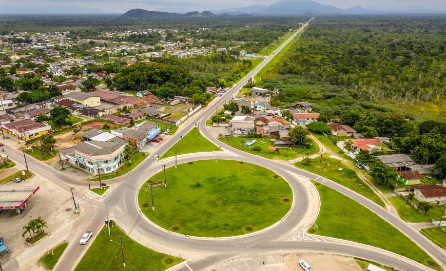 PR-412, trevo Coroados