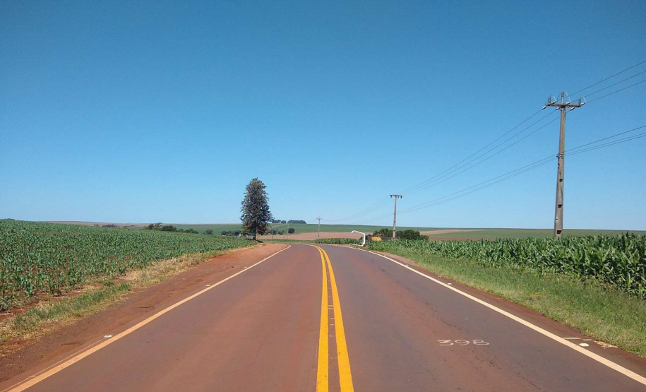 Serviços do PROSEG PARANÁ na PR-317 em Ouro Verde do Oeste