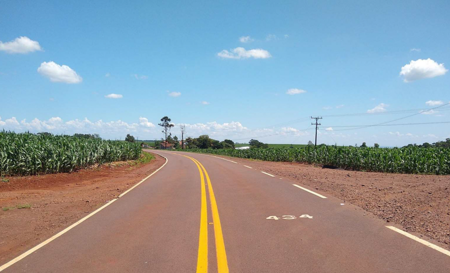 Serviços do PROSEG PARANÁ na PR-317, em São José das Palmeiras