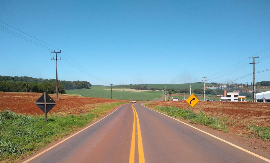 Serviços do PROSEG PARANÁ na PR-317, em Toledo