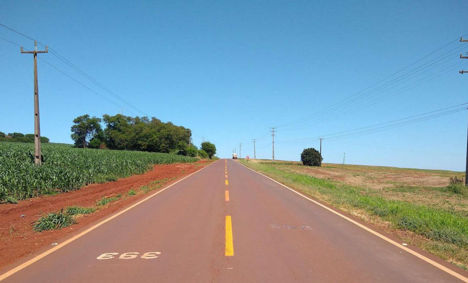 Serviços do PROSEG PARANÁ na PR-317, em Toledo