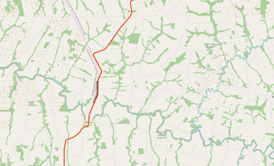PR-479 Tuneiras do Oeste - Moreira Sales