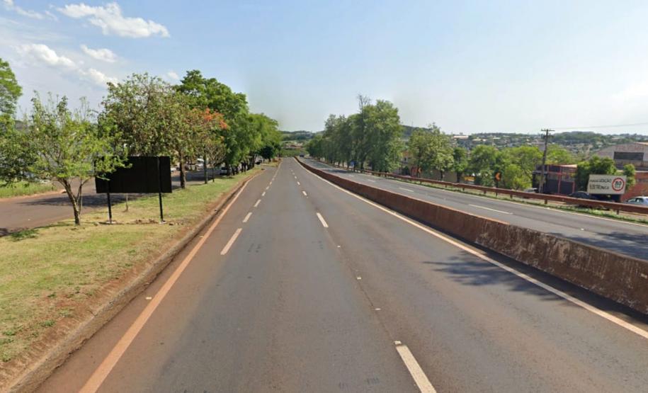 BR-277 em São Miguel do Iguaçu