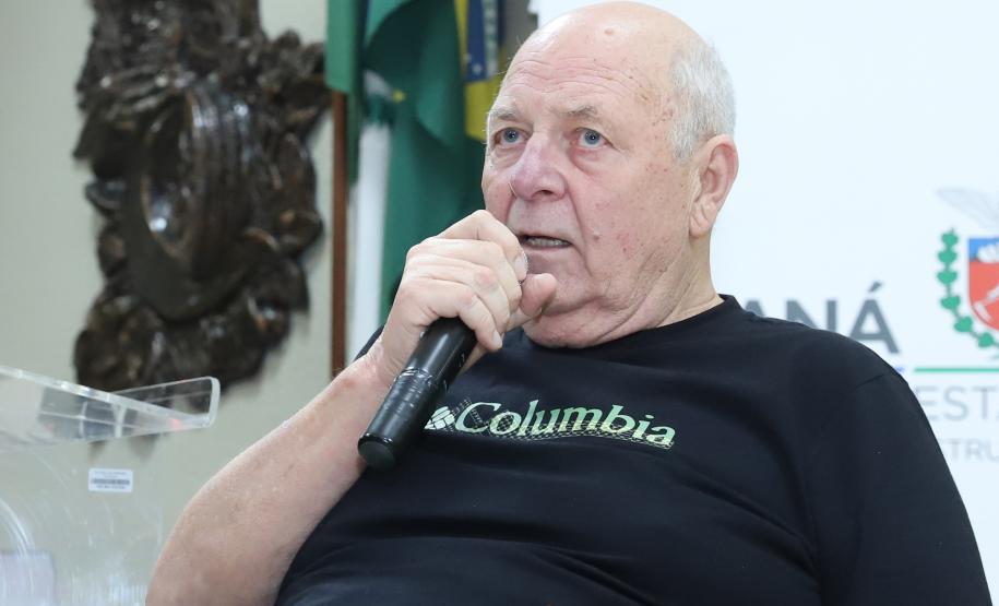 Diretor Técnico do DER/PR Luiz Carlos de Cristo