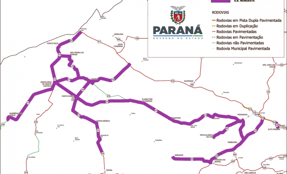 Mapa do Lote B