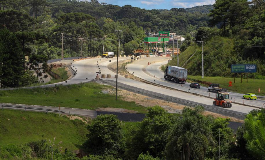 Ponto de acesso alternativo na Rodovia dos Minérios