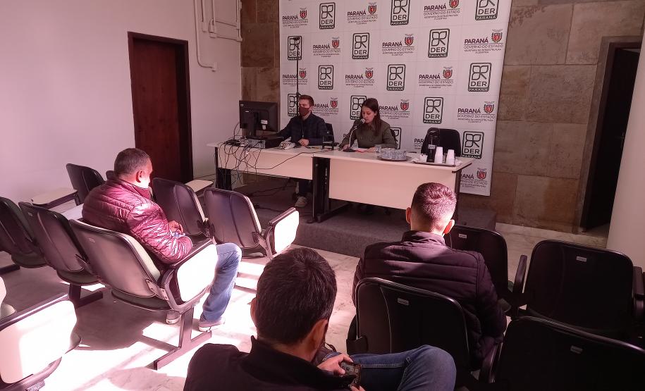 Sessão de abertura de propostas de preços