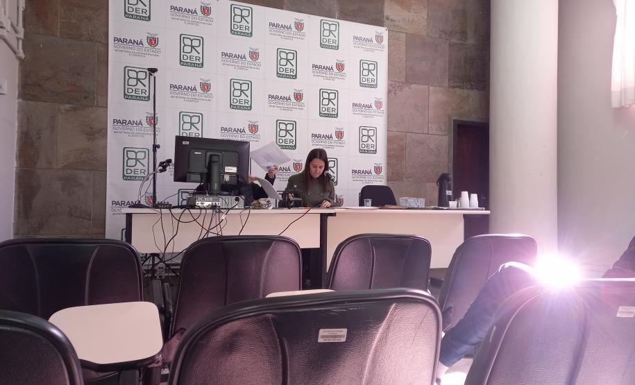 Sessão de abertura de propostas de preços