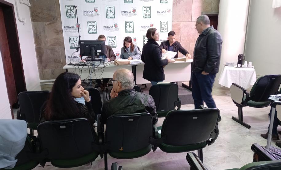 Sessão de abertura de envelopes de preços da duplicação da Rodovia das Cataratas