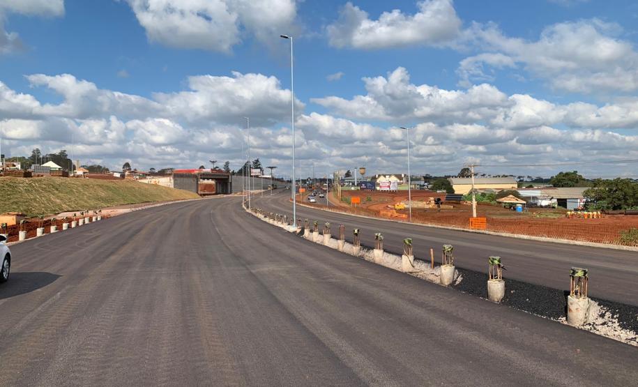 Obras do Trevo Cataratas