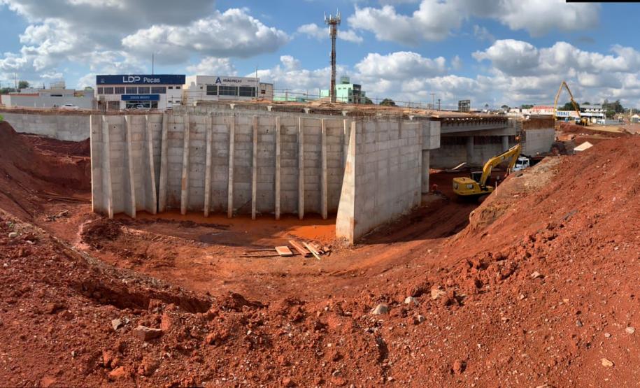 Obras do Trevo Cataratas