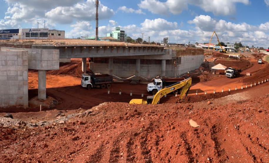 Obras do Trevo Cataratas