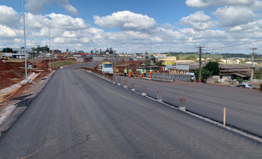 Obras do Trevo Cataratas