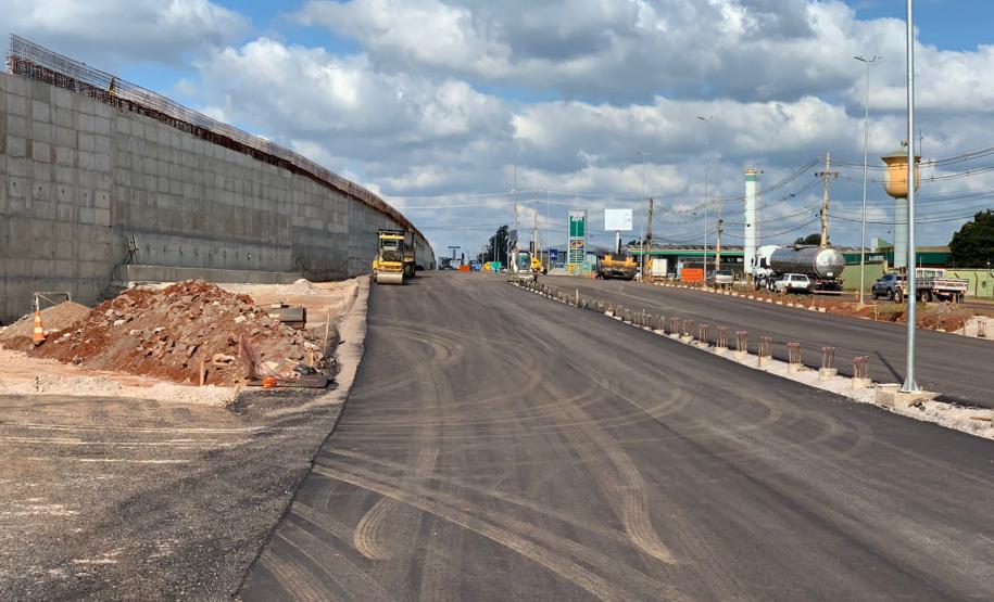 Obras do Trevo Cataratas