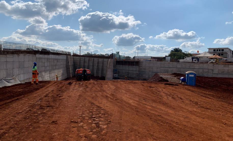 Obras do Trevo Cataratas