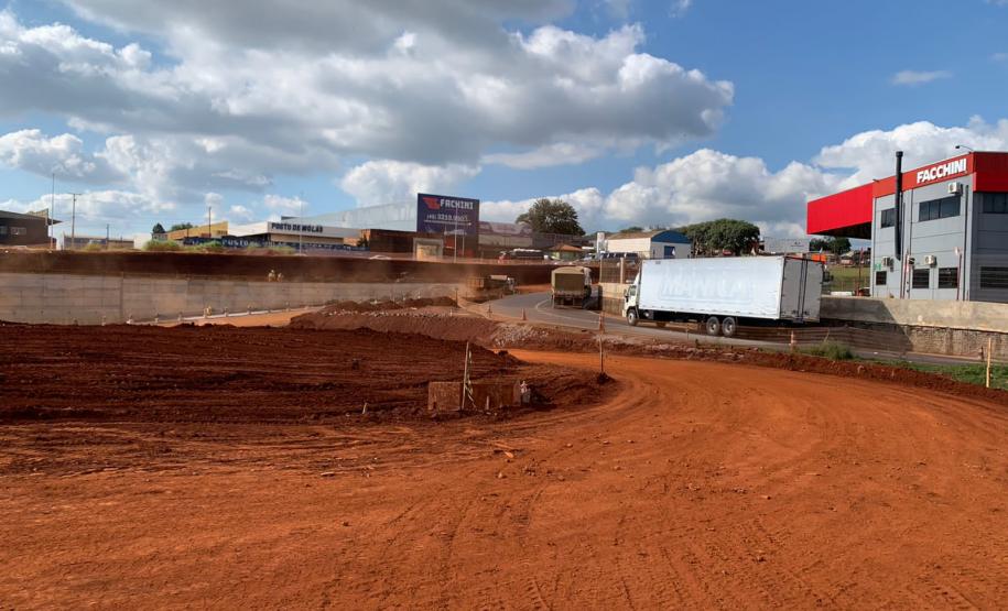 Obras do Trevo Cataratas