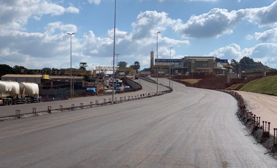 Obras do Trevo Cataratas