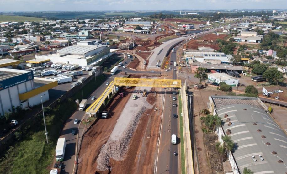 Obras do Trevo Cataratas