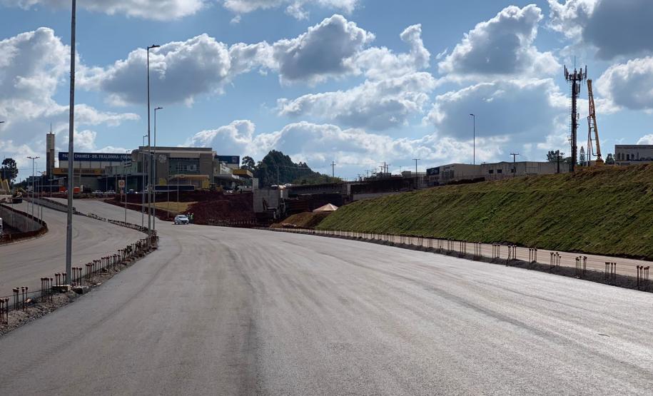 Obras do Trevo Cataratas