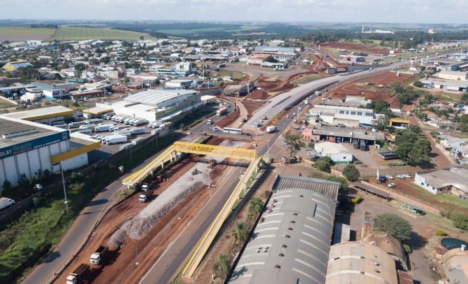 Obras do Trevo Cataratas