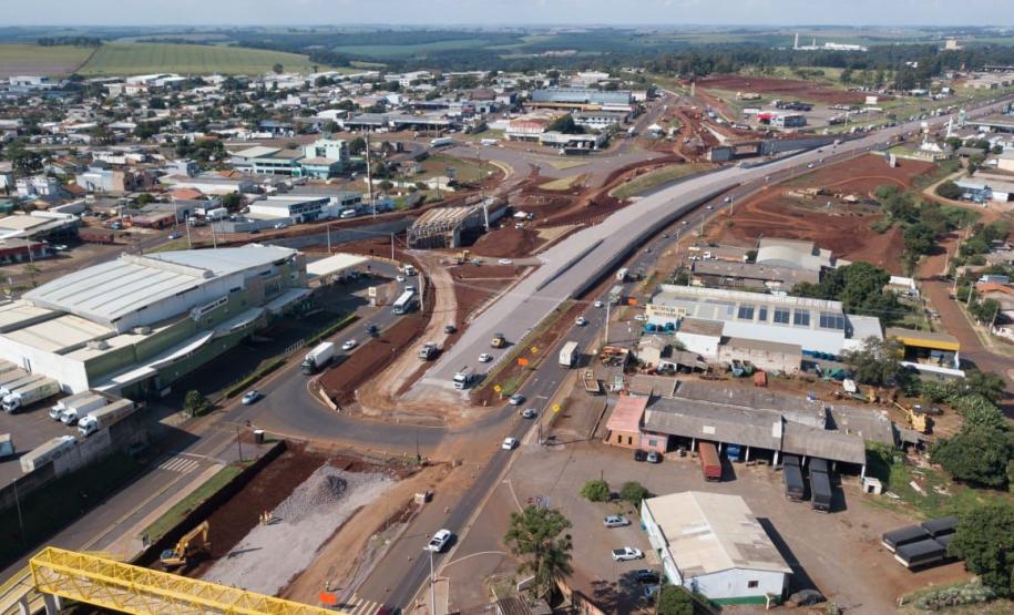 Obras do Trevo Cataratas