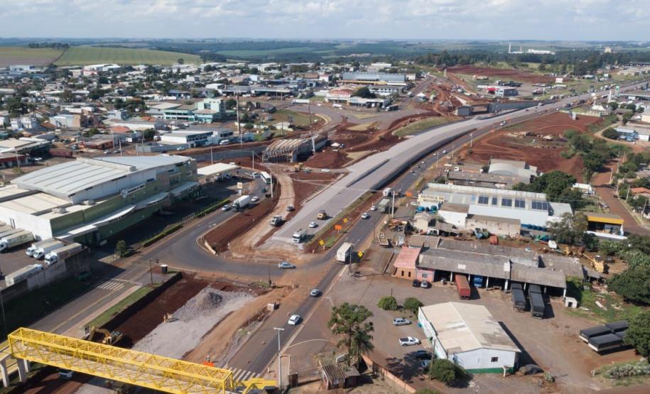 Obras do Trevo Cataratas