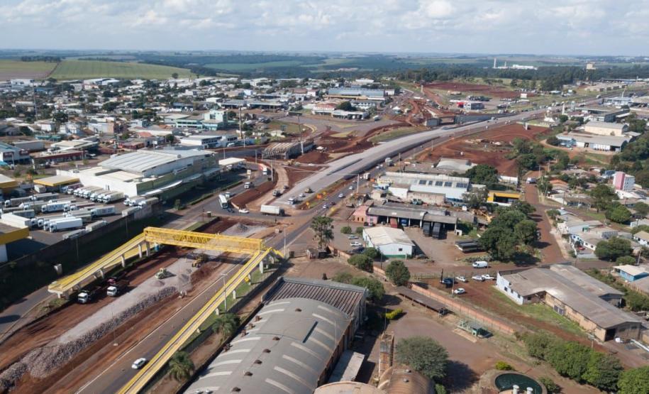Obras do Trevo Cataratas