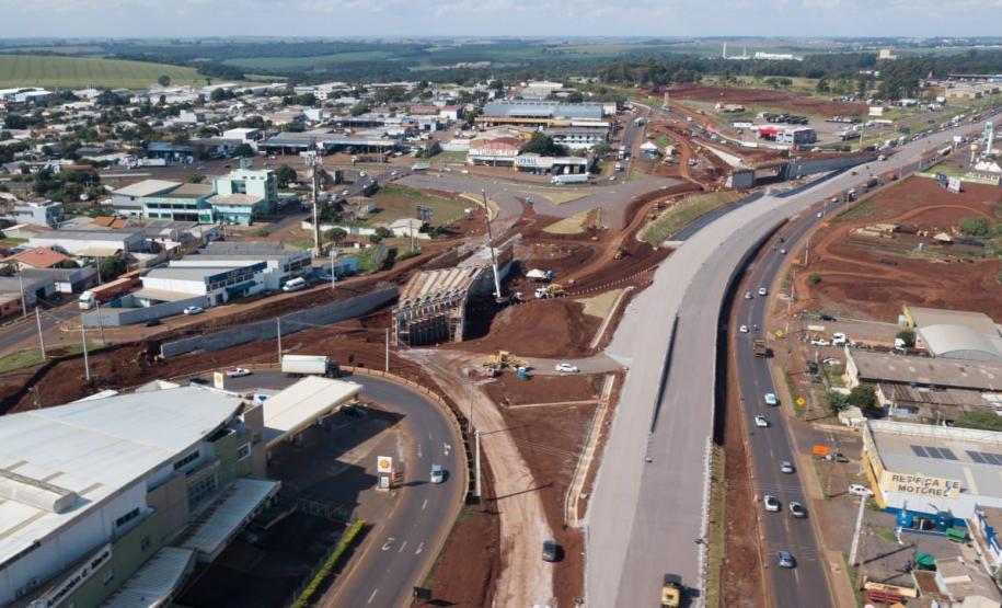 Obras do Trevo Cataratas