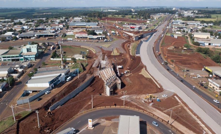 Obras do Trevo Cataratas