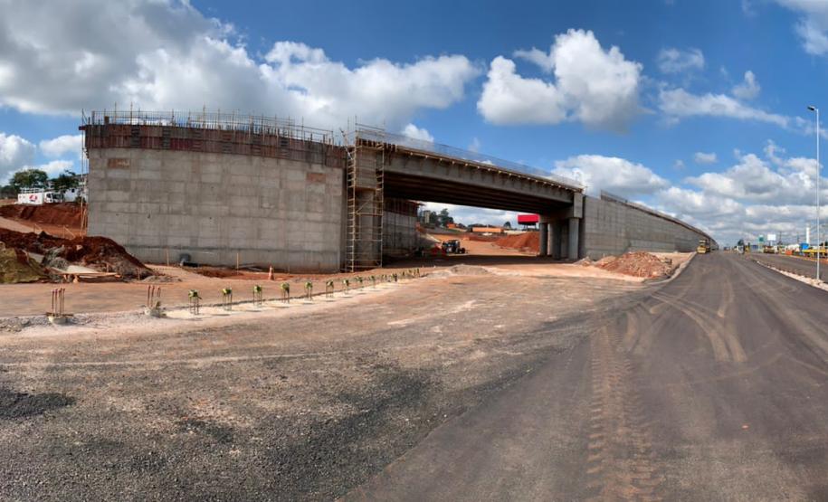 Obras do Trevo Cataratas