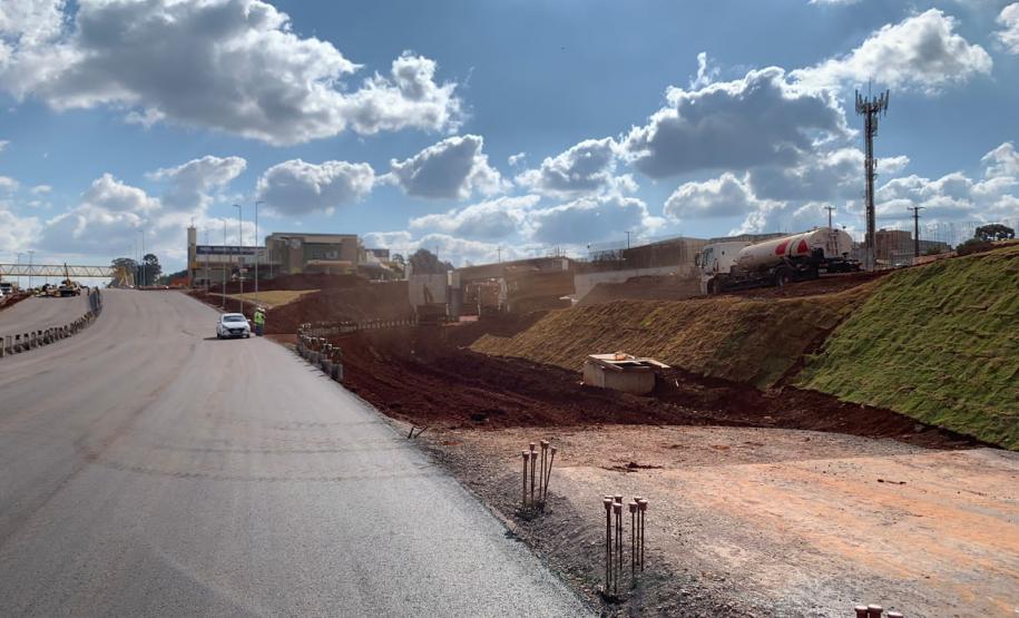 Obras do Trevo Cataratas