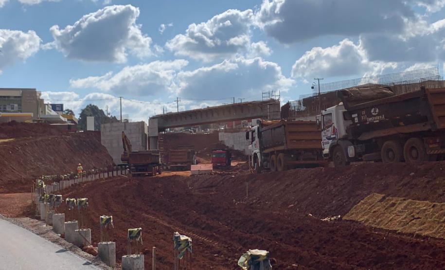 Obras do Trevo Cataratas