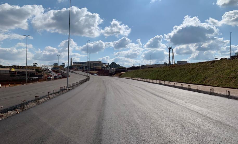 Obras do Trevo Cataratas