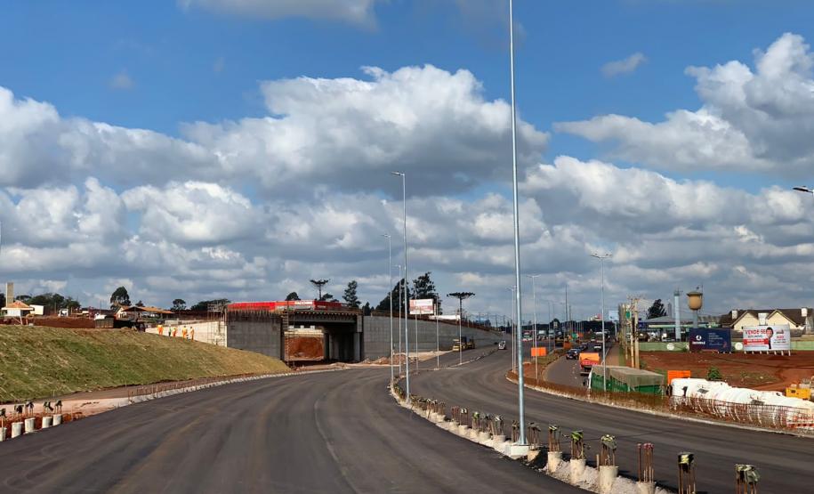 Obras do Trevo Cataratas