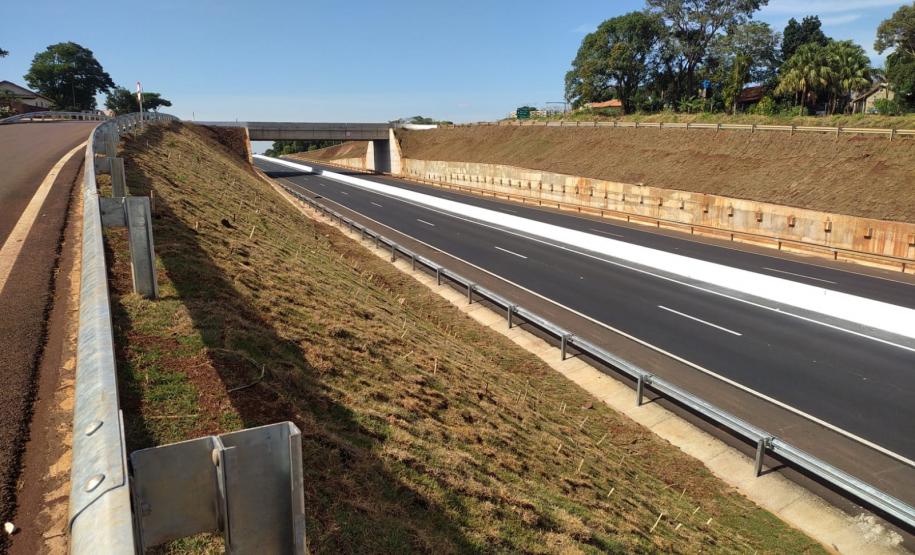 Novo viaduto e duplicação da PR-323 em Água Boa