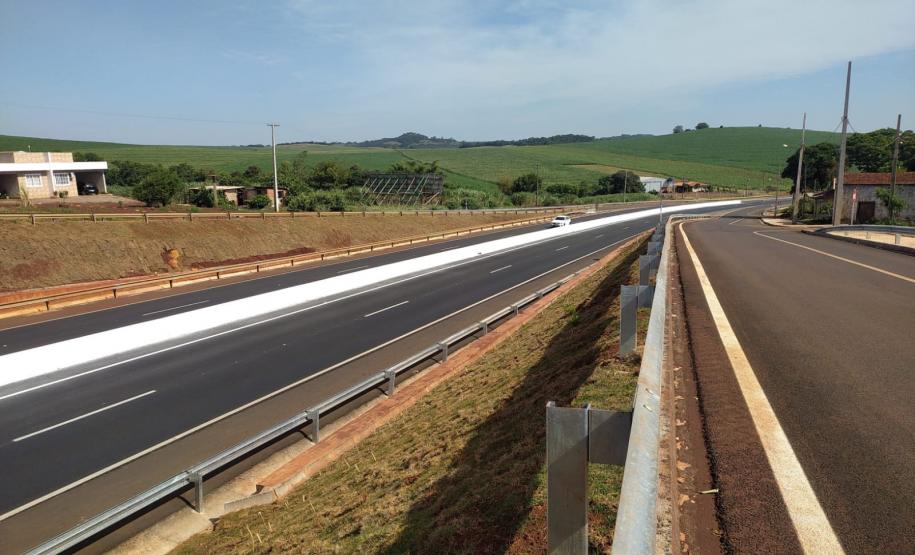 Novo viaduto e duplicação da PR-323 em Água Boa