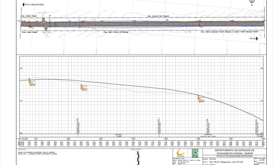 Anteprojeto de pavimentação PR-239