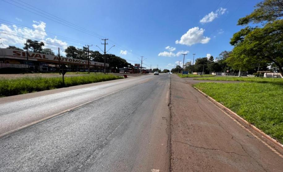 PR-317 em Campo Mourão