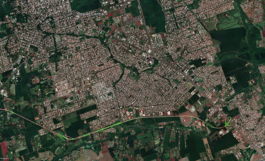 Traçado da perimetral