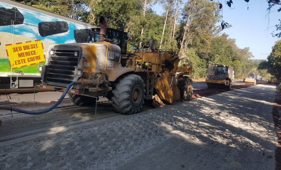 Obras de terceiras faixas na PR-323